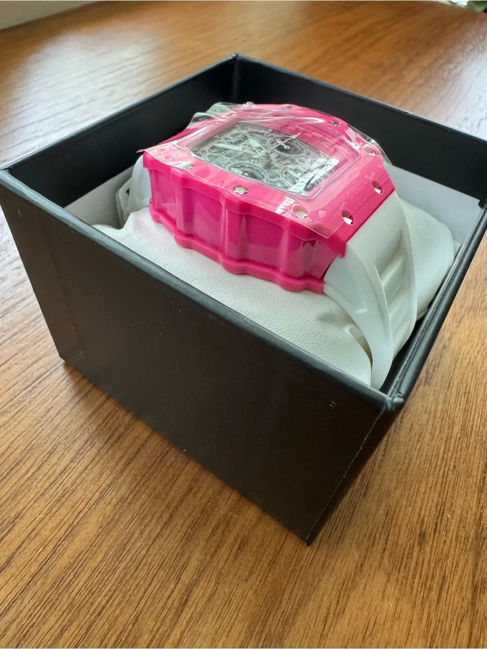 Invicta Racing Valxor Unisex Watch - 40 mm, White & Pink